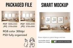 Poster Smart Mockup PSD &amp; JPG Template Graphic Product Image 2