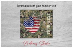 Camouflage Seamless Pattern for 20oz SKINNY TUMBLER. Product Image 3