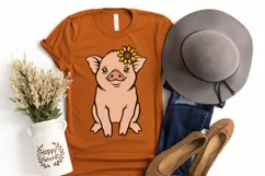 Pig svg Farm animals svg Farmhouse svg Layered svg cut files Product Image 13