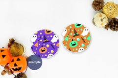 Halloween Sandstone car coaster mockup, Car Coasters set Product Image 2