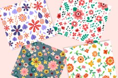 Floral Patterns - 15 non-repeating flower designs Product Image 2