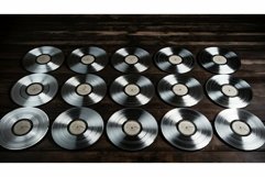 table silver record Product Image 1