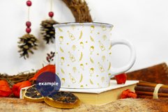 Winter Camping mug mockup, full wrap mug mock up PSD & JPG Product Image 3