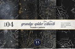 Spooky Grunge Cobweb Digital Papers |Spooky Digital Paper Product Image 1