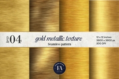 Gold Metallic Texture, Brushed Foil Background Product Image 1