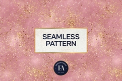 Pink Gold Shimmer Digital Paper, Glitter Texture Product Image 3