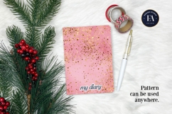 Pink Gold Shimmer Digital Paper, Glitter Texture Product Image 4