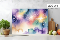 Happy New Year Cutting Board PNG Festive New Year's Eve 2026 Product Image 1