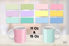 12 Pastel Colors Flowers Mug Sublimation Bundle, Mug Wrap Product Image 2
