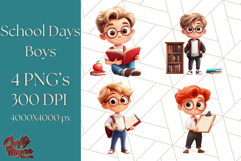Boy Teacher Clipart PNG, Cute Male Teacher Illustration Product Image 1