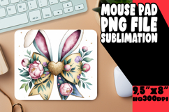 BRIGHT MOUSE MAT ARTISTIC IDEAS, Easter Bunny Product Image 1