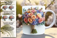 Exquisite 3D Flower Mug Collection Product Image 1