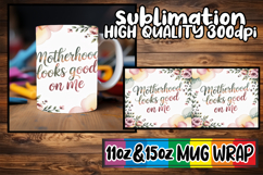 Cozy evenings 11oz 15oz sublimation wrap, Mother's Day Product Image 1