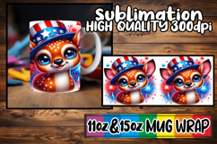 Magical sunsets sublimation print wrap, USA Animals Product Image 1