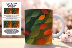 Eye-Catching Gradient Mug Wrap for Sublimation Art Product Image 1