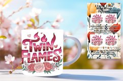 Quirky 11oz Mug Wrap Png Artwork , Valentines Product Image 1