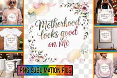 Cheerful PNG TSHIRT Magic, Mother's Day Product Image 1