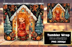 Christmas 3D Vibrant Ornaments Wrap 20oz Product Image 1