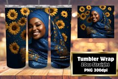 Queenly 3D Sublimation Tumbler Wrap 20oz Product Image 1