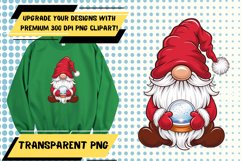 Trendy PNG Design for T-Shirt Prints , Gnome Product Image 1