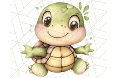 Under the Sea Nursery Clipart, Ocean Animals PNG Product Image 4