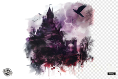 Vintage Old Halloween Clipart Product Image 1