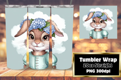 DYNAMIC PNG for 20oz Tumbler , Cute Bunny Product Image 1