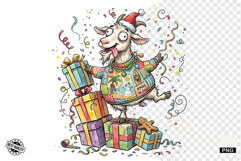 Whimsical Christmas In July Animals Clipart Product Image 1