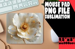 Garden of Beauty: Sublimation Mouse Pad Designs Design PNG Product Image 1