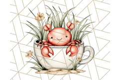 Coastal Cottagecore Summer Clipart PNG, Beachy Calm Vibes Product Image 4