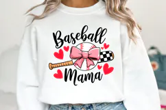 Baseball Mama Svg | Baseball Mom | SVG files | Game Day Product Image 1