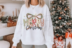 White Christmas Sweatshirt Mockup Product Image 2