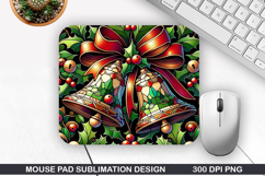 Mouse Pad Sublimation, Christmas Mouse Pad PNG Product Image 1