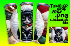 20oz Tumbler Design for Home Decor , Holiday Pets Product Image 1