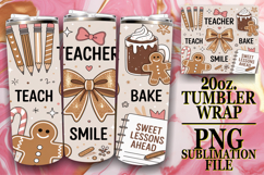 Unique adventures 20oz tumbler wrap, Teacher Product Image 1