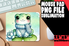 COZY MOUSE MAT INSPIRATIONAL SUBLIMATION, Cute Animals Product Image 1
