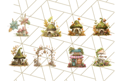 60 Acorn Village Clipart PNG, Fall Animal Png Product Image 8