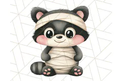 Halloween Animal Costumes PNG, Cute Spooky Animals Clipart Product Image 4