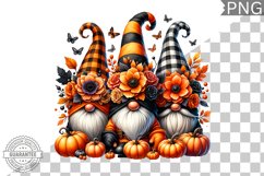 Halloween Gnome Sublimation - Clipart PNG Design Product Image 1