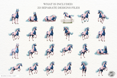 Spring Horse Clipart Product Image 4