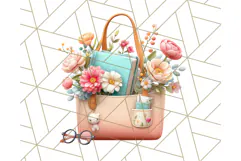 Kawaii City Girl PNG Clipart, Soft Dreamy Style Clip Art Product Image 4