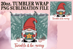 ENCHANTED EVENINGS 20oz TUMBLER WRAP, Holiday Gnome Product Image 1