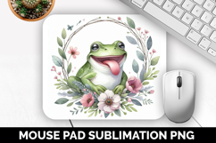 Cute Animals Mouse Pad Bundle, Sublimation Mouse Pad PNG Product Image 7