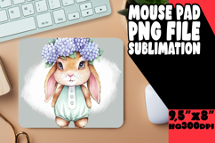 Cheerful DESK MAT Inspirational Magic, Cute Bunny Product Image 1