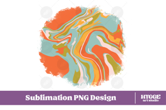 Retro Background Png Fluid Marble Paper Sublimation Bundle Product Image 8