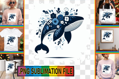 Dazzling TOTE BAG Art Ideas, Flower Animals Product Image 1