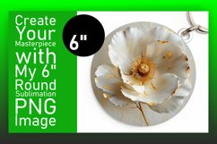 Garden of Beauty: Sublimation Round Designs Design PNG Product Image 1
