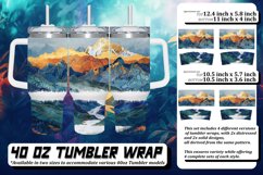 Sparkling Tumbler Wrap Design: Sublimation, 40oz Product Image 1