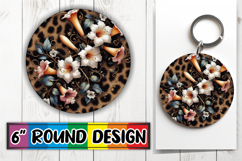 Joyful Sublimation Circle Designs, Leopard Prints Product Image 1