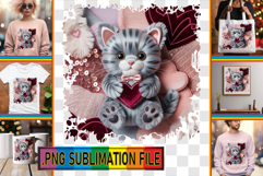 Whimsical TSHIRT Gift Ideas, Valenines Animals Product Image 1